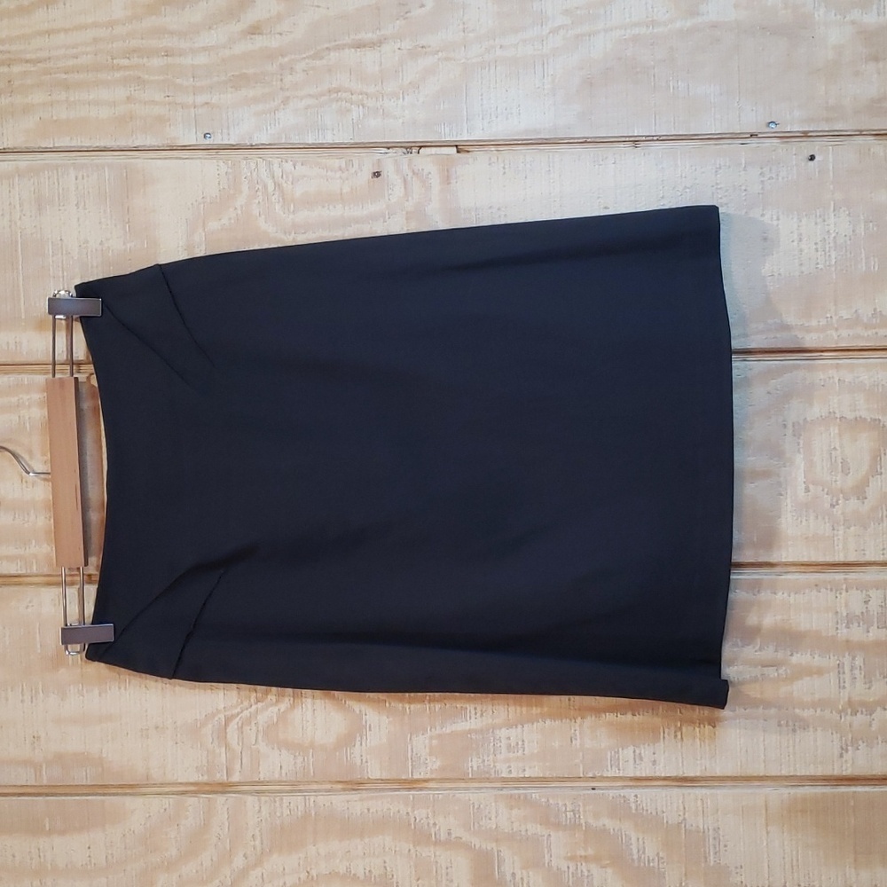 Shin Choi Black Cotton Blend Pencil Skirt Size 4